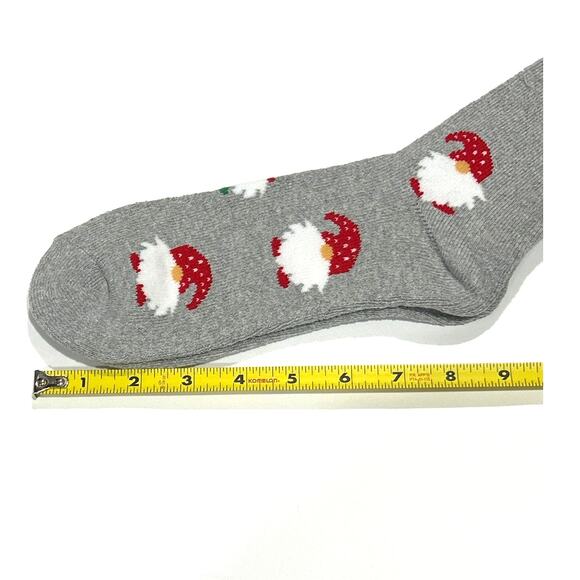 Unisex Christmas Gnome Socks Family Fun Holiday Matching Adult Shoe Size (8-13) - Picture 2 of 4